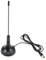 LEIBOCHAO Antena TV Interior Potente, Pequeña, Discreta, Portátil, Antena HDTV para TDT DVB-T/DVB-T2, Antena TDT Interior Compatible con Radio VHF UHF FM Dab