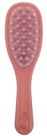 PACKOVE Spazzola Massaggiante per Cute Capillare Manico in Silicone Doppia Faccia, Spazzola per Shampoo e Pulizia Profonda, Massaggiatore per Chioma Bagnati e Asciutti per Doccia