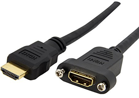 StarTech.com 90cm Standard HDMI Kabel zur Panelmontage - Bu/St