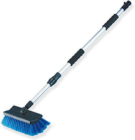 KIT COMPOSTO DA SPAZZOLONE CON ASTA TELESCOPICA - DIAMETRO 19 - 22,6 mm - lunghezza 100 =180 cm - MODELLO A