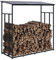HAGO Premium Kaminholzregal Feuerholzregal Lager Brennholz Stapelhilfe Holzunterstand überdacht anthrazit 180x70x170 cm