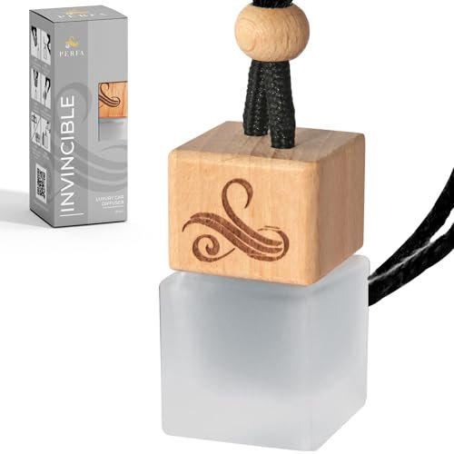 Invictis Car Air Freshener for Men with Vent Clip | Automotive Air Freshener with Invictus Fragrance | Strong Automotive Perfume Freshener | Odour Eliminating Car Air Fresheners - INVINCIBLE by Perfa