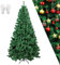 Edonkvi Künstlicher Weihnachtsbaum 180cm, Tanne mit 800 Spitzen, PVC, Dichte Zweige, Einfacher Aufbau, Weihnachtsschmuck
