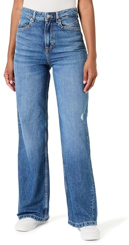 Boss Pantalones Vaqueros para Mujer, 419 Azul Marino, 32W / 32L
