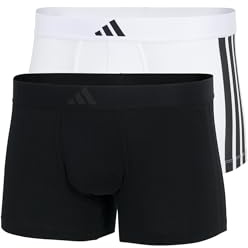 adidas sous-vêtement pour Homme, Noir/Blanc 4am008, M
