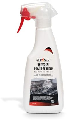 Grillfürst Detergente universale Power Cleaner, 500 ml, detergente attivo in schiuma per barbecue