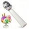 Cucchiaio per gelato in acciaio inossidabile,Porzionatore per gelato riscaldato,Smart Heated Ice Cream Scoop,Porzionatore elettrico riscaldato,Display LCD LED, Professionale per ghiaccio duro