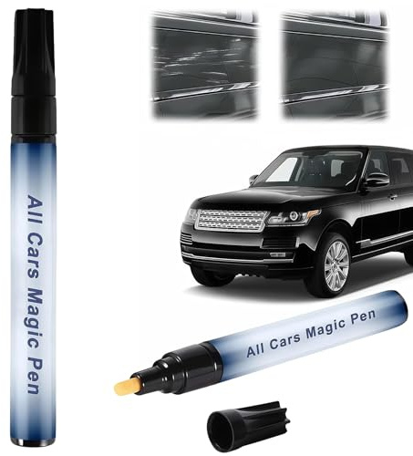 Omeblos All Cars Magic Pen for Car Scratches, Car Scratch Remover Pen, Weatherproof Auto Paint Scratch Remover, Scratches and Paint Damage Quick Filling Seals Fits All Cars Colors