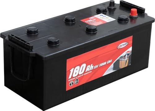 Start Batteria per autocarro e trattori 180Ah 12V 1000A polo positivo sinistro