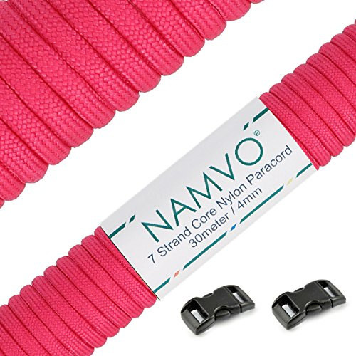 Namvo 550 fallskärmslina typ III, 7 trådar, total längd 30 meter, enfärgad BZ00221