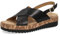 CAPRICE Damen 9-9-28712-28 Flache Sandale, Black Nappa, 37 EU
