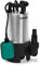 VONROC Tauchpumpe Schmutzwasserpumpe - Wasserpumpe für Schmutzwasser Keller - Flachsaugend - Gartenpumpe für sauberes Wasser mit integriertem Schwimmer (850W - 14000l/h)