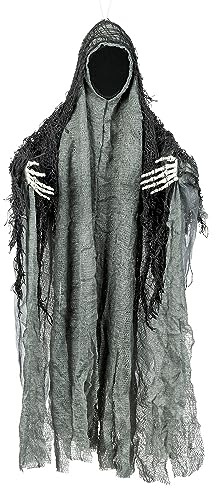 Boland 73076 - Fantasma colgante sin rostro, 46 cm, Decoración de fiesta, Decoración de terror para Carnaval y Halloween
