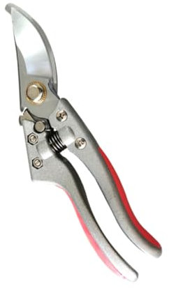 POPETPOP 1Pc Sécateur Main Élagage Tondeuse Ciseaux Outils À Main Jardin Coupe Ciseaux Cliquet Main Sécateur Jardin Accessoire Fruit Outil Jardin Cisailles Lourd Acier Inoxydable