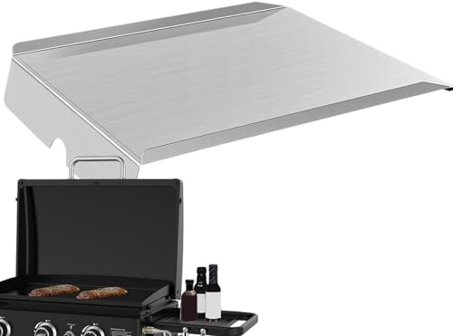 Mimoqk - Pantalla térmica para parrilla | Piezas de repuesto para ahumadero y barbacoa, protección antigoteo para uso exterior, hogar, camping jardín, terraza