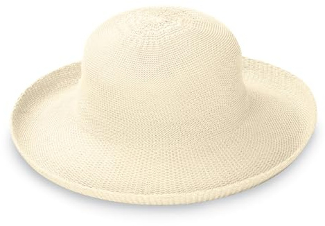 Wallaroo Hat Company Women’s Victoria Sun Hat – Ultra-Lightweight, Packable, Modern Style, Designed in Australia, Natural