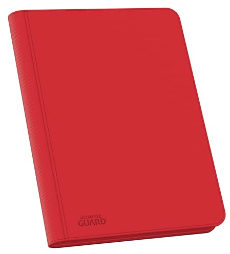Ultimate Guard Zipfolio 320 – 16 Pocket Xenoskin Red
