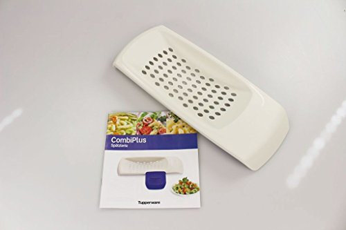 TUPPERWARE Backen Spätzleria weiß Spätzlekaiser Knöpfle + Rezeptheft CombiPlus Spätzleria P 21095