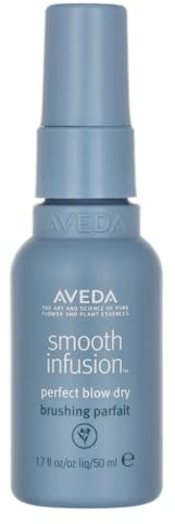 Aveda Smooth Infusion Perfect Blow Dry | Blowout Hair Spray for Sleek, Straight Hair | 72 Hours of Anti-Frizz Protection** | Silicone Free | 95% Naturally Derived*, 50ml