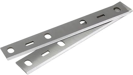 12 stycken stålman justeringshyvel tjocklekshyvel ersättningshyvelknivar 210 x 22 x 1,8 mm