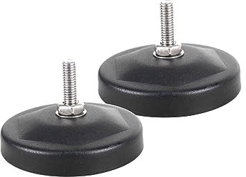 RIGIDON 2 Pcs Magnetische Pkw-Dachhalterung, Universal led arbeitsscheinwerfer lichtleiste halterung, starke magnetische Arbeitslicht-Halterung für Dach Offroad auto SUV ATV LKW KFZ (Halterung D)