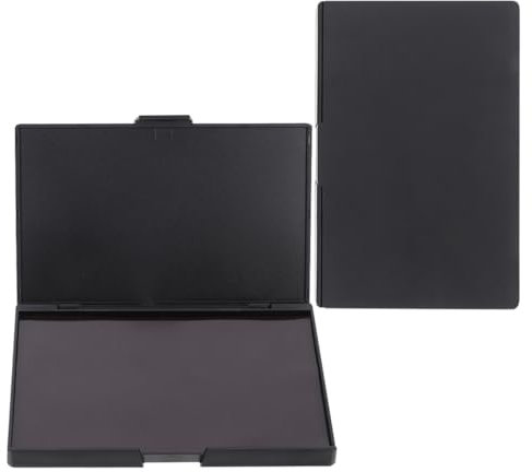 HAPINARY 2stücke Lidschatten-palette Aus Kunststoff Magnetische Leere Lidschattenbox Großes Fassungsvermögen Für Erröten Tablett Und Make-up Behälter