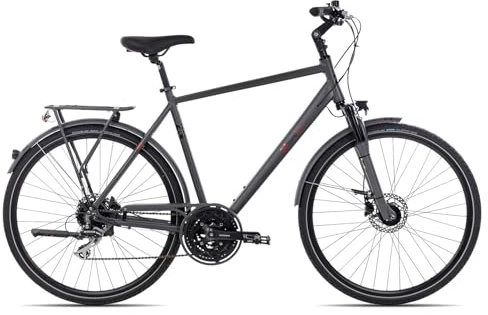 2R Manufaktur TLX24 | Trekkingbike | 28 Zoll Herrenfahrrad | 24-Gang Schaltung | hydraulische Scheibenbremse | inkl. Straßenausstattung