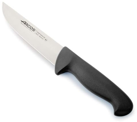 Arcos Coltello da Macellaio in Acciaio Inossidabile Nitrum con Lama da 160 mm – Coltello da Cucina Professionale per Tagliare Carne, Pesce e Verdure – Manico Ergonomico in Poliossimetilene, 2900