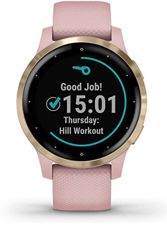Garmin Unisex-Smartwatch Digital Akku One Size 87859843, Sand, Cinturino, Sand, Cinturino, Sabbia, Cinghia
