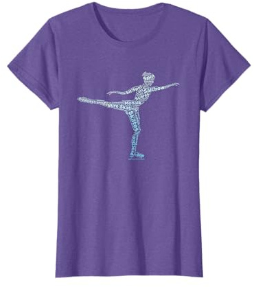 Figure Skating Ice Skate Figure Skater Gift T-Shirt