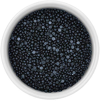 DistrEbution Kerzenfarbe/Wachsfarbe zum Durchfärben, 10 g für bis zu 10 kg Wachs, Made in Germany (schwarz)