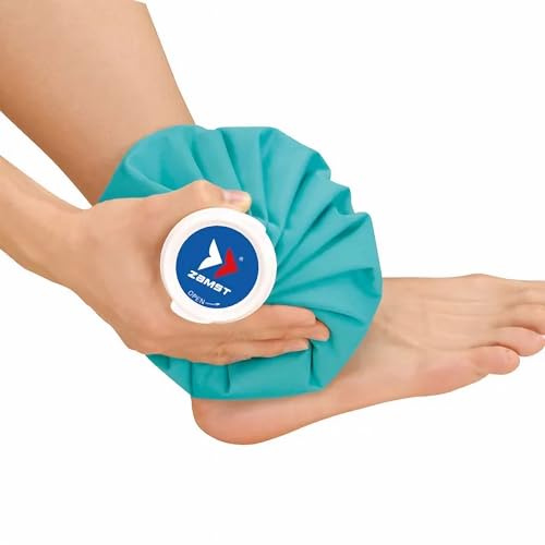 Zamst Sac à glace - Sac à glace portable réutilisable pour rafraîchir toutes les parties du corps - Sac isotherme pour premiers secours, thérapie par le froid, rééducation, coup de chaleur - Idéal
