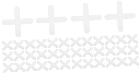 jojofuny 2000pcs Tile Spacers Cross Shape Tile Leveling Clips for Professional Finish