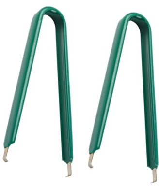 Tofficu Extracteur de Touches et Clés pour Clavier Mécanique, 2 Pièces, Vert, Outil Pratique Compatible QWERTY pour Retirer Commutateurs et Circuits Imprimés PCB