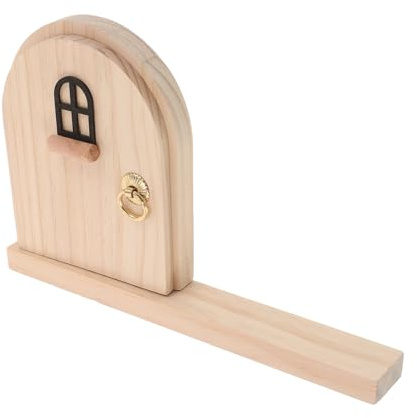 DECORNIJIA Cubierta de Interruptor de Luz de Puerta de Madera 24x15,5x4,5 Cm, Protector de Enchufe para Habitación Infantil, Placa Decorativa Anticaídas Segura Mascotas, Decoración de Pared