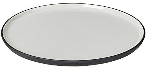 Broste Copenhagen Assiette à dessert en faïence Marron/blanc 14531561