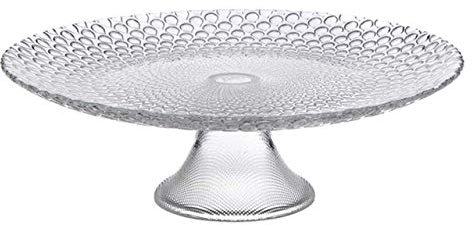 Alzata in Vetro per Dolci e Frutta cod.AD11630XX cm 11h diam.33 by Varotto & Co.