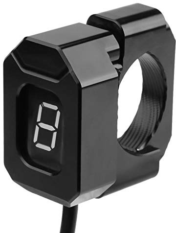 Speed Gear Indicator-Universal Motorcycle Speed Gear Display Indicator Holder Bracket Compatible with Honda Yamaha Kawasaki