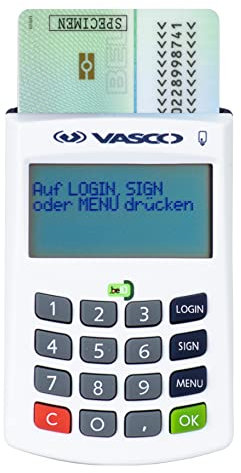 HeiTrade - Digipass 870 für .beID/Belgisches eID Signatur-Verfahren/Digitale Unterschrift