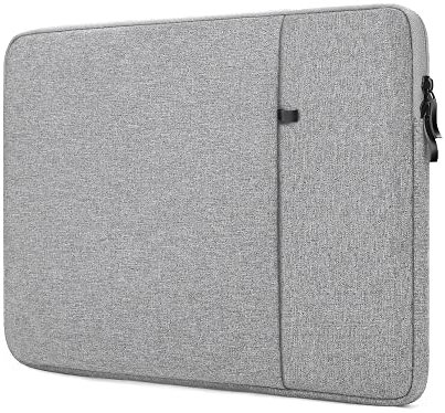ProElife 15-Zoll Laptop-Schutzhülle für MacBook Air 15.3 Zoll mit M4, M3, M2 (A3241, A3114, A2941), wasserabweisend, Reise-Tragetasche, einfache Hülle, für MacBook Air 15 Zoll M4 M3 M2 (grau)