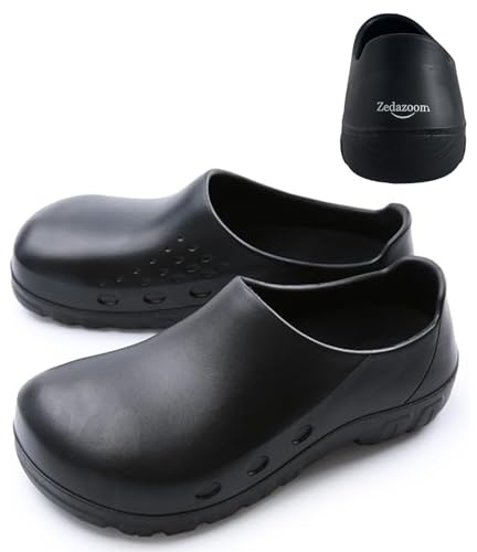 Zedazoom Los Zapatos Trabajo Cocina para Hombres Mujeres Son Adecuados para Restaurantes, Hoteles, Cocinas, Hospitales, Atención Médica, Servicios Catering, Dentistas, Jardines