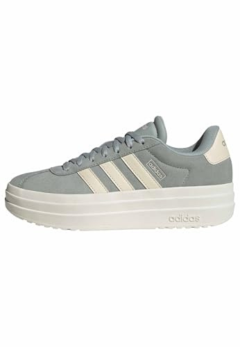 adidas Damen VL Court Bold Shoes, Wonder Sage/Wonder White/Off White, 40 2/3 EU