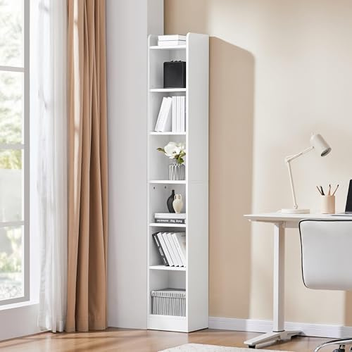 Yaheetech Bibliothèque à 7 Niveaux Ouverts 30×24×183 cm