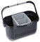 ADDIS 516436 Sink Caddy, Black/Grey