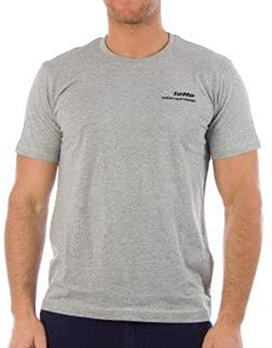 Lotto Sport T-Shirt Daniel BS, Herren, Gr. XL (52), Mel.Dark Grey