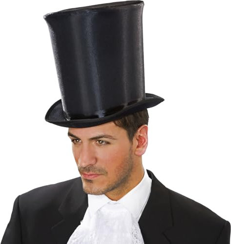 Festartikel-Müller High Top Hat, schwarz, ca. 23 cm