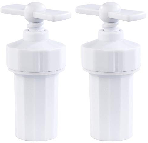 PEARL Knoblauchmühle: 2er-Set Knoblauchpresse- & Aufbewahrung mit Dosier-Spindel (Knoblauchzerkleinerer, Knoblauch Quetschen, Zerkleinerer)