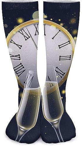 501 Verres De Champagne De Bonne Année Femme Homme Chaussettes De Course Premium Chaussettes De Tennis Durabilité Chaussettes De Sport Chaussettes De Marche Pour Cyclisme Sport Intérieur