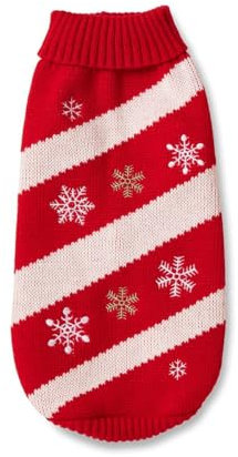 Wolters Strickpullover Frosty rot/weiß, Größe:30 cm