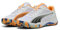 PUMA Unisex NOVA Court Tennisschuh, White Black-Vivid Blue-Heat FIRE, 42 EU